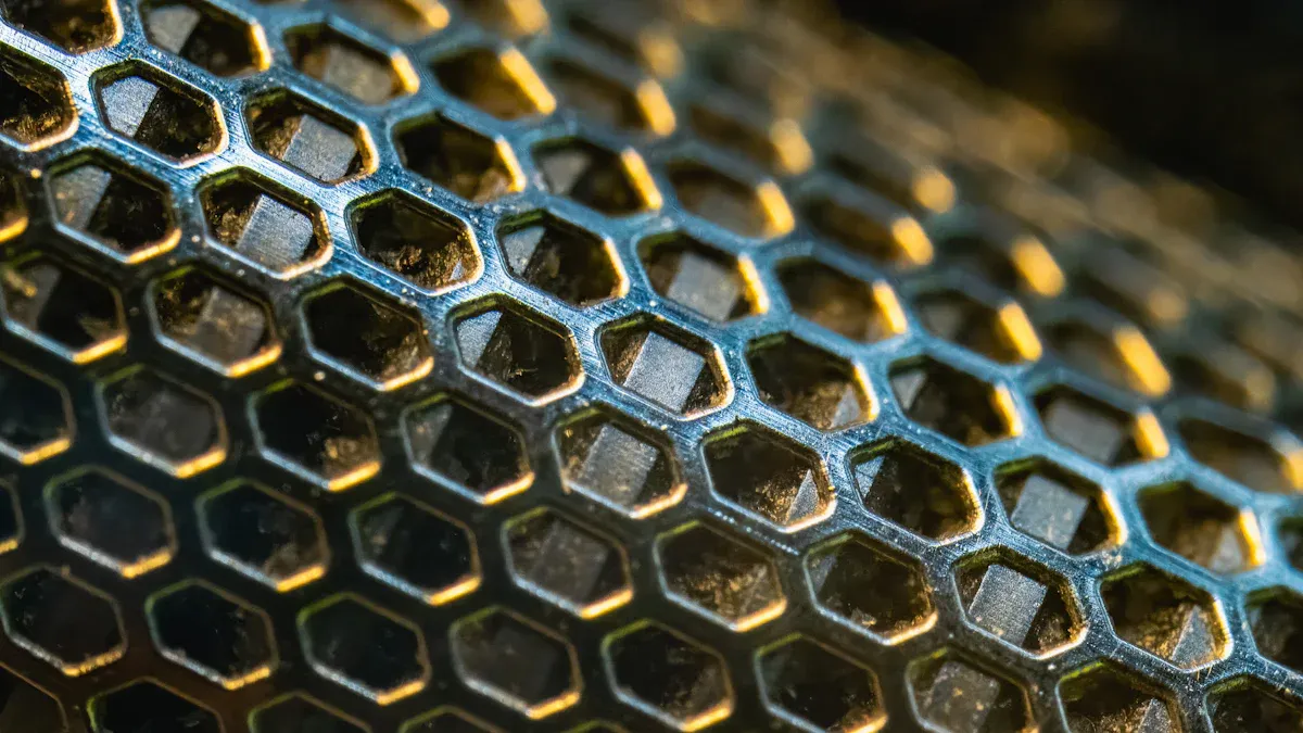 Honeycomb Activated Carbon Structure