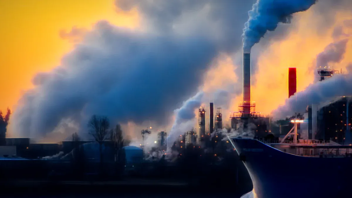 Gases and Particles Trapped